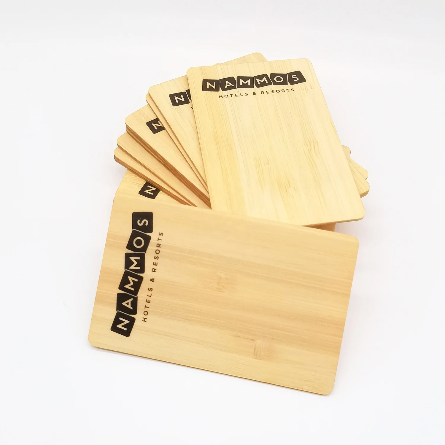 Bamboo wood RFID hotel key card.jpg