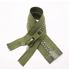 Big Zipper Zippers 10# Big Zipper Giant Plastic Zipper For Military Vest Vislon Zipper For Garments