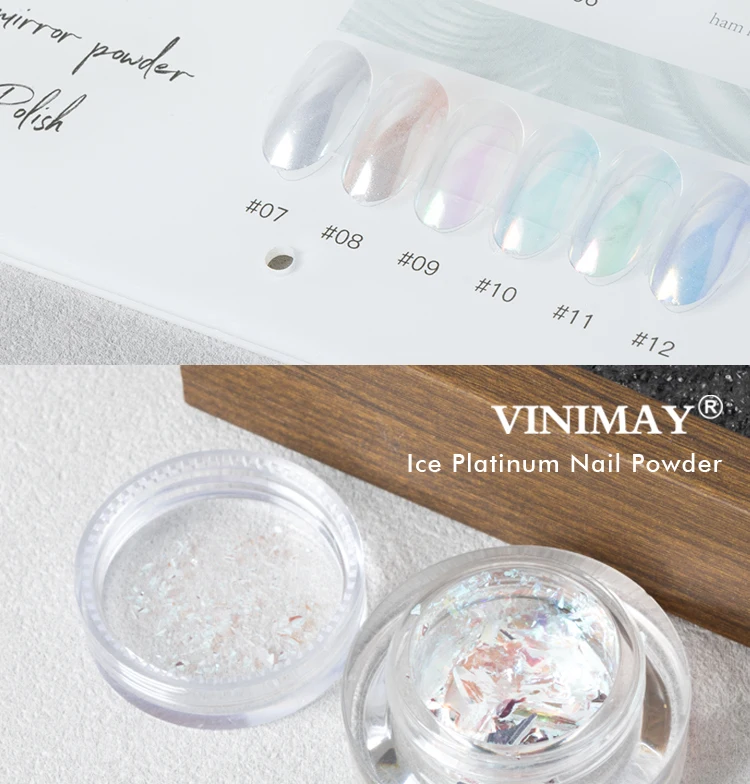 product vinimay 4 styles nail magic mirror powder aurora shiny effect easy to blend for gel polish acrylic nail art decoration-6