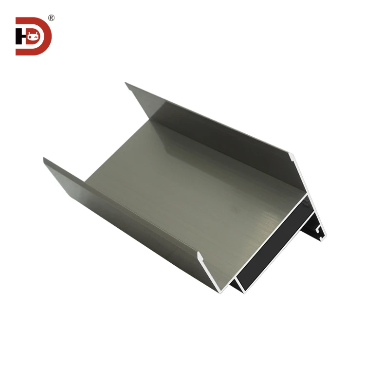 Purification Workshop Aluminum Profile champagne Color 50 Double Door Material Dust-free Workshop Aluminum Alloy Accessories manufacture