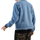 Denim Jacket Plus Size Warm Cotton Thick Denim Fleece Jacket Men