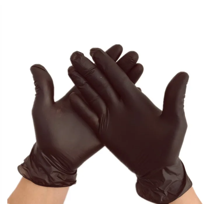 black nitrile gloves barber