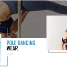 Black Long Sleeve Silicone Breathable Gym Sports Custom Pole Dance Wear For Women