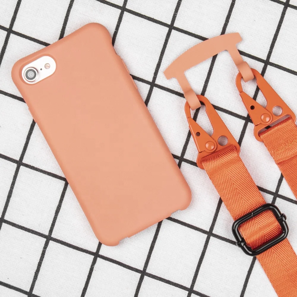 For Iphone 11 Pro X Xs Mas 6 7 Xr Modular Necklace Silicone Hard Back Blank Shockproof Crossbody Cell Phone Case With Necklace Buy For Iphone 11 Pro Modular Necklaces Silicone