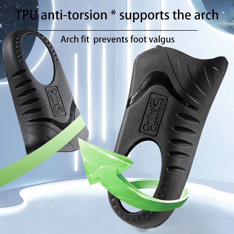PU Gel Popcorn Orthopedic Arch Support Insole Collapsed Arch Orthopaedic Correct Valgus Pedis Pronation Orthotic Inserts PU Gel Popcorn Orthopedic Arch Support Insole Collapsed Arch Orthopaedic Correct Valgus Pedis Pronation Orthotic Inserts