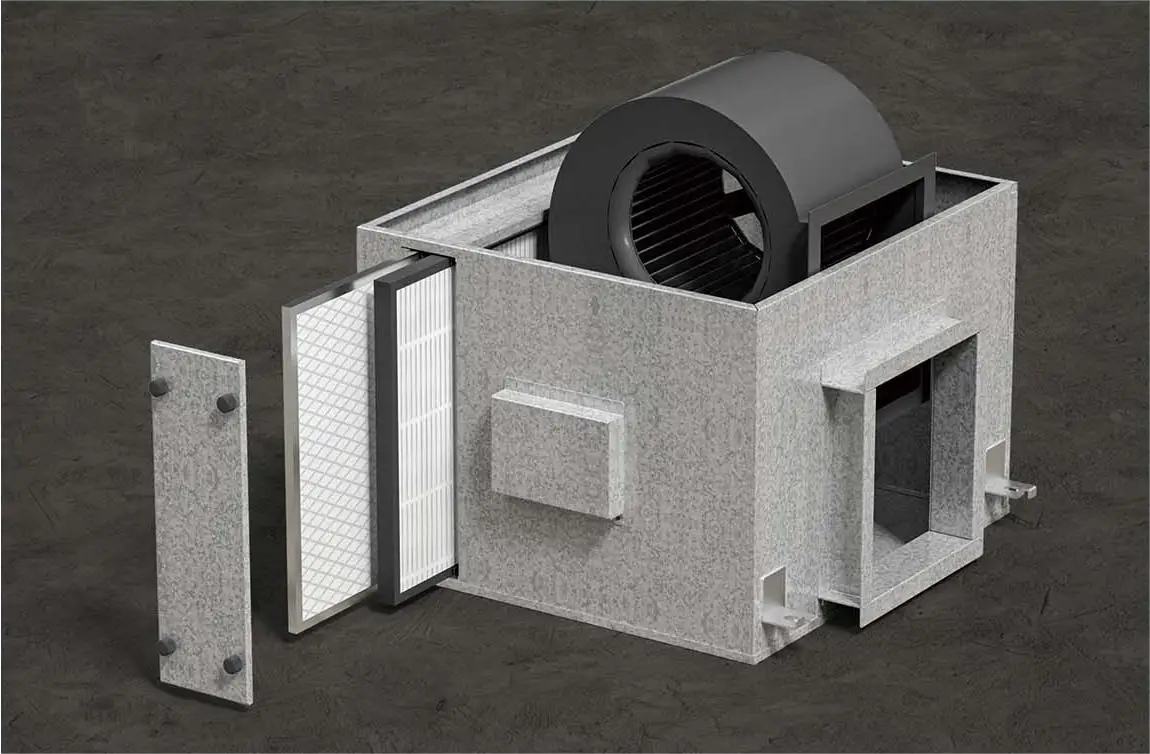 Centrifugal Fan, E-VIPO, HEPA, Inline, PIV - detail 8