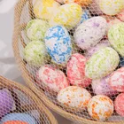 The Newest Product Of 2020 Easter Egg Is Decorated With Colored Eggs In Plastic Packaging