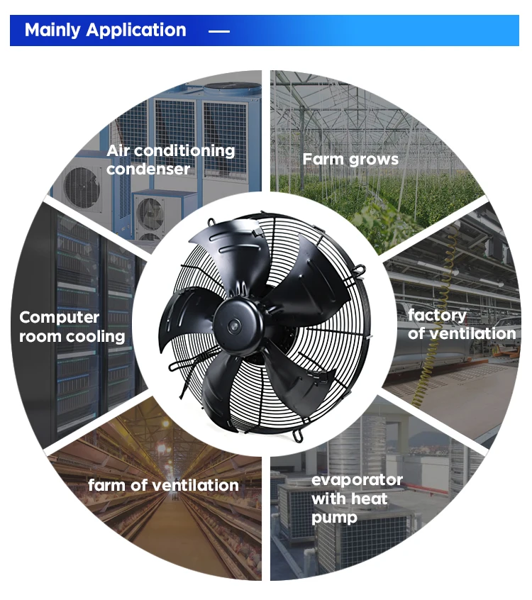 Cooling Tower, 710mm, Axial, Wall - detail 16