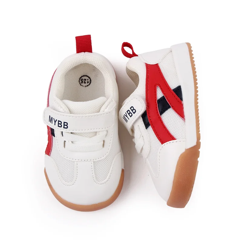 Spring and Autumn Double Mesh Design Breathable Sports Children's Baby Toddler Shoes factory