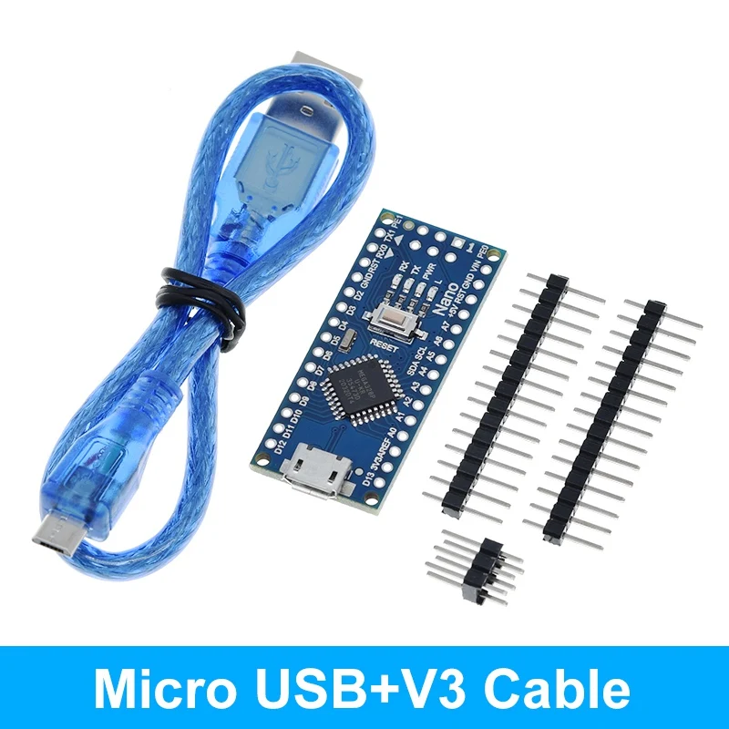 TZT Type-C USB Nano 3.0 With Bootloader Compatible Nano 3.0 Controller For Arduino CH340 USB Driver 16Mhz Original IC ATMEGA328P