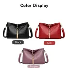 Hand Fashion Unique Pu Leather Shoulder Hand Bags With Adjustable Long Strap For Ladies Woman