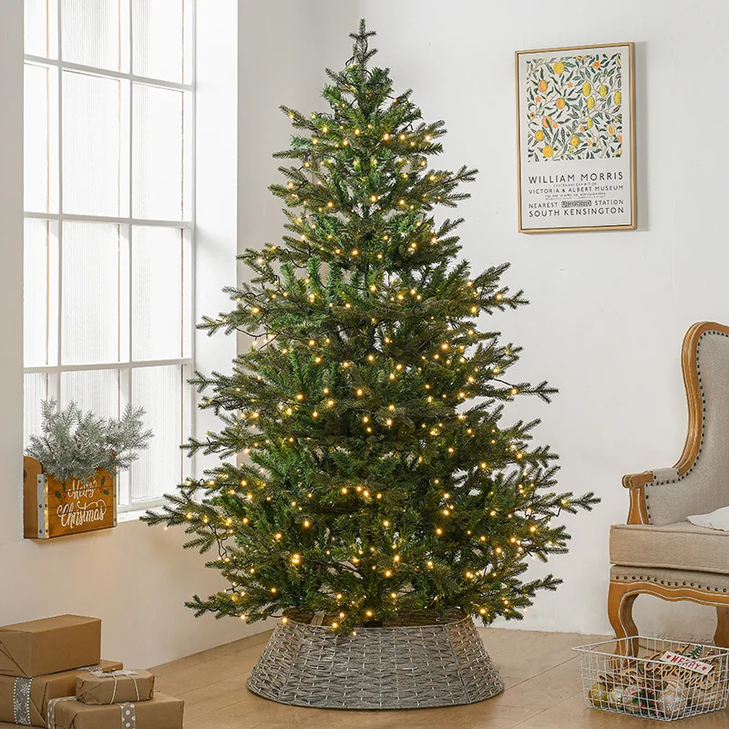 product cheap custom christmas tree artificial led light christmas tree arbol de navidad 240cm large christmas tree with light-7