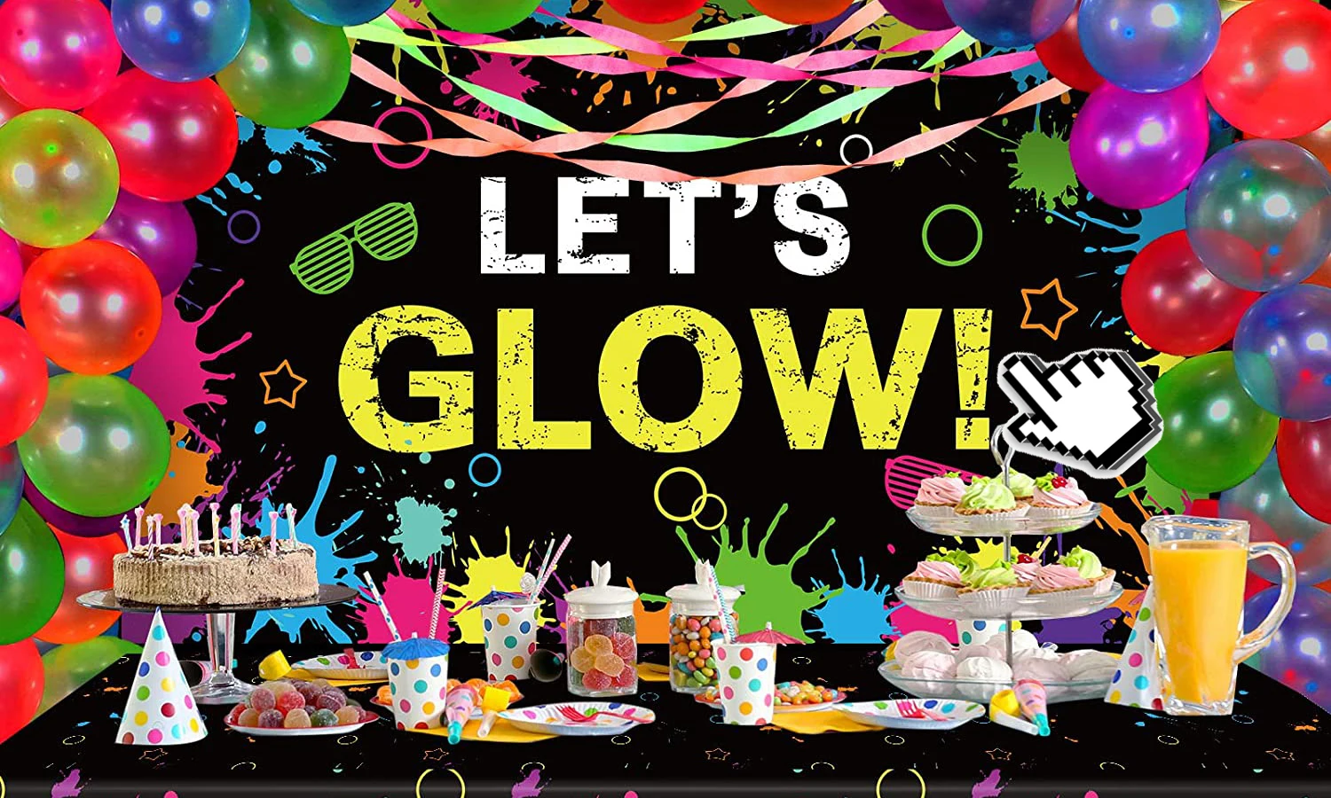 Glow LED Glasses With EL Wire - Light Up Neon Party Glasses (Pink, Blue, Green) For Festivals & Raves