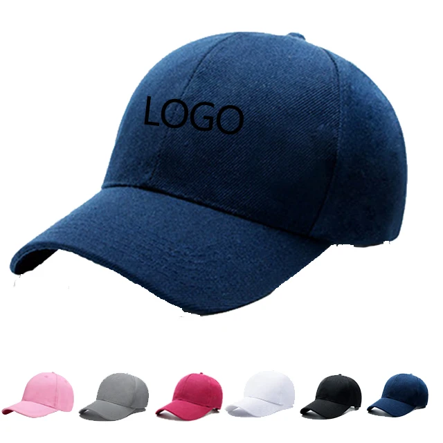 High Quality Cotton Sample Free Custom Logo Baseball Caps Woman Baseball Hat 100% cotton custom your brand logo baseball caps