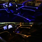 Car Wholesale Flexible Whole Car Optical Wire Anti-Rust 5 In 1 With Joint Ambient Led Car Interior Light Strip