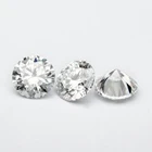 White Wholesale 1carat Loose Moissanite Round 6.5mm White Moissanite Stone Synthetic Diamond Price