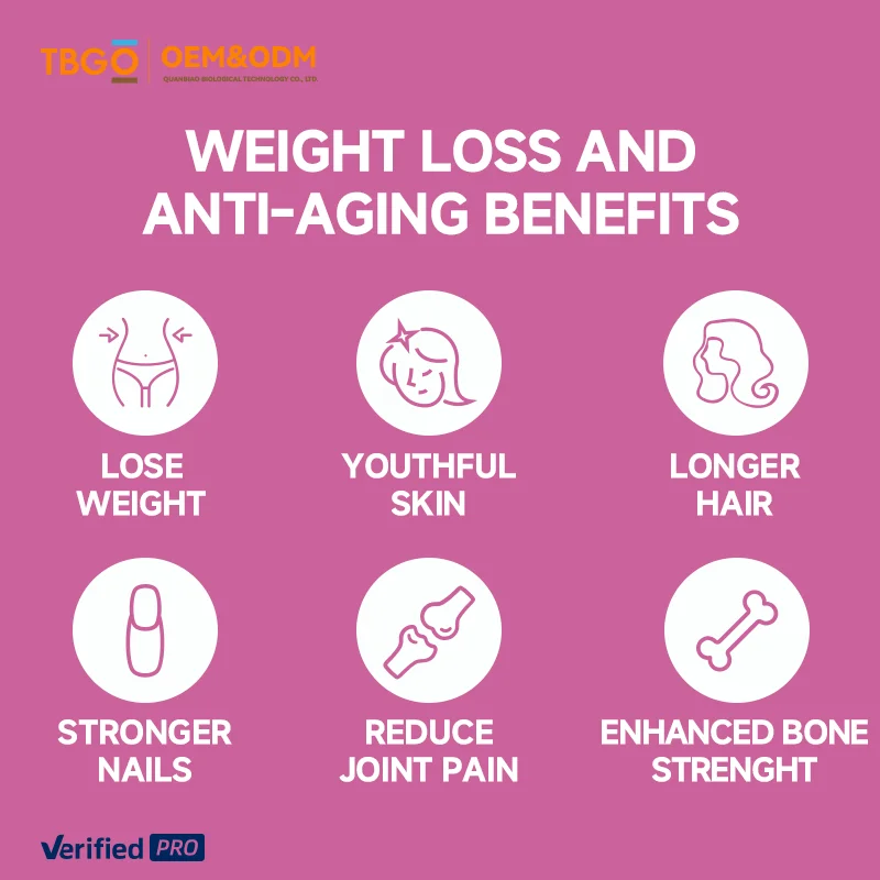 product tbg best selling healthy beauty collagen peptides instant coffee powder adult safe for skin care bovine collagen peptides powder-7