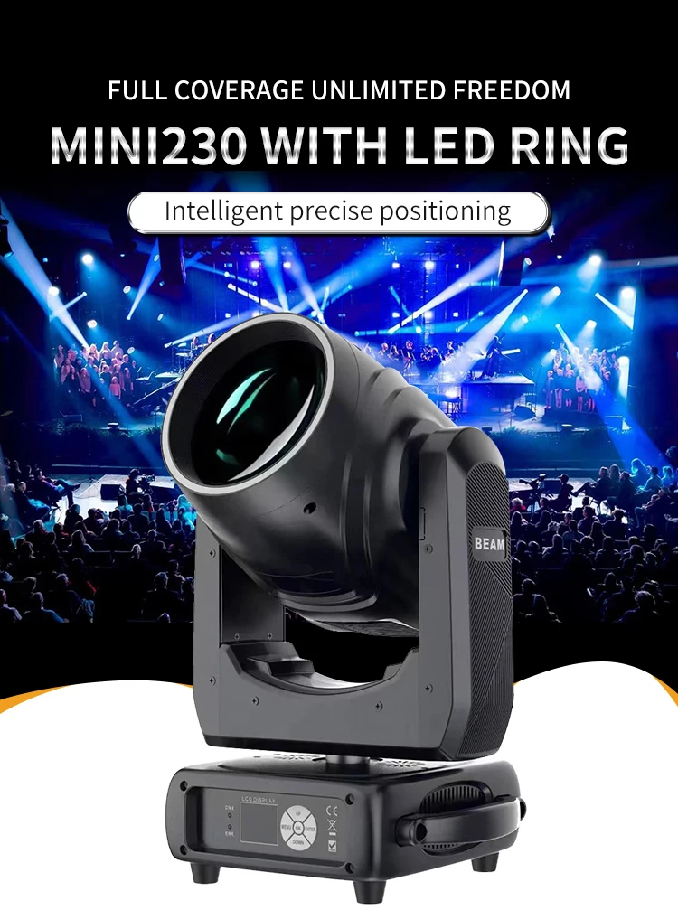 Dj Night Club Stage Lights Small Mini Beam Spot Wash Moving Head Sharpy