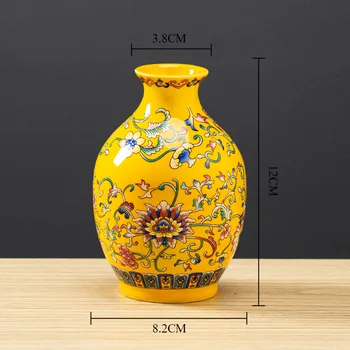 Handmade Jingtailan vase