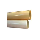 Plastic Abs Factory Outlet Black Plastic Rounded Tube ABS PP PC PVC Pipe/tube For Any Size