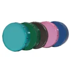 Lip Balm Container Metal Round Tin Can Click Clack Tin