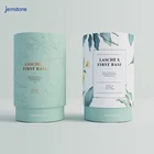 Custom Printed Cardboard Luxury Boxing Round Gift Candle Box Packaging