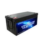 Long Life Rechargeable 12V Vrla Gel Deep Cycle Solar Battery Lifpo4 Battery 12v 200ah