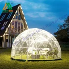 Tents 3.6m Clear Transparent Outdoor Garden Plastic Igloo Dome Tents For Dning/cafe