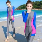 Dry Suit Women's Conjoined Long Sleeve Trousers Conservative Slim Fast Dry Professional Scuba Diving Suit Diving Suit