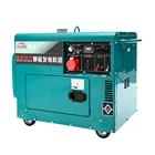 Diesel Portable Three-phase Single-phase 5/6/7/8 Kw Low Rpm Mute Box Type Small Diesel Generators