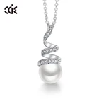 Pearl Necklace Pearlnecklaces Drop Necklace Women Fashion Custom Real Natural Pearl Necklace Jewelry
