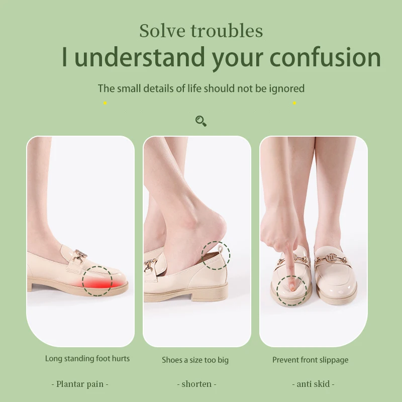 Forefoot Palm Pads Slip Resistant Insoles For Shoe Sizing Forefoot Palm Pads Slip Resistant Insoles For Shoe Sizing