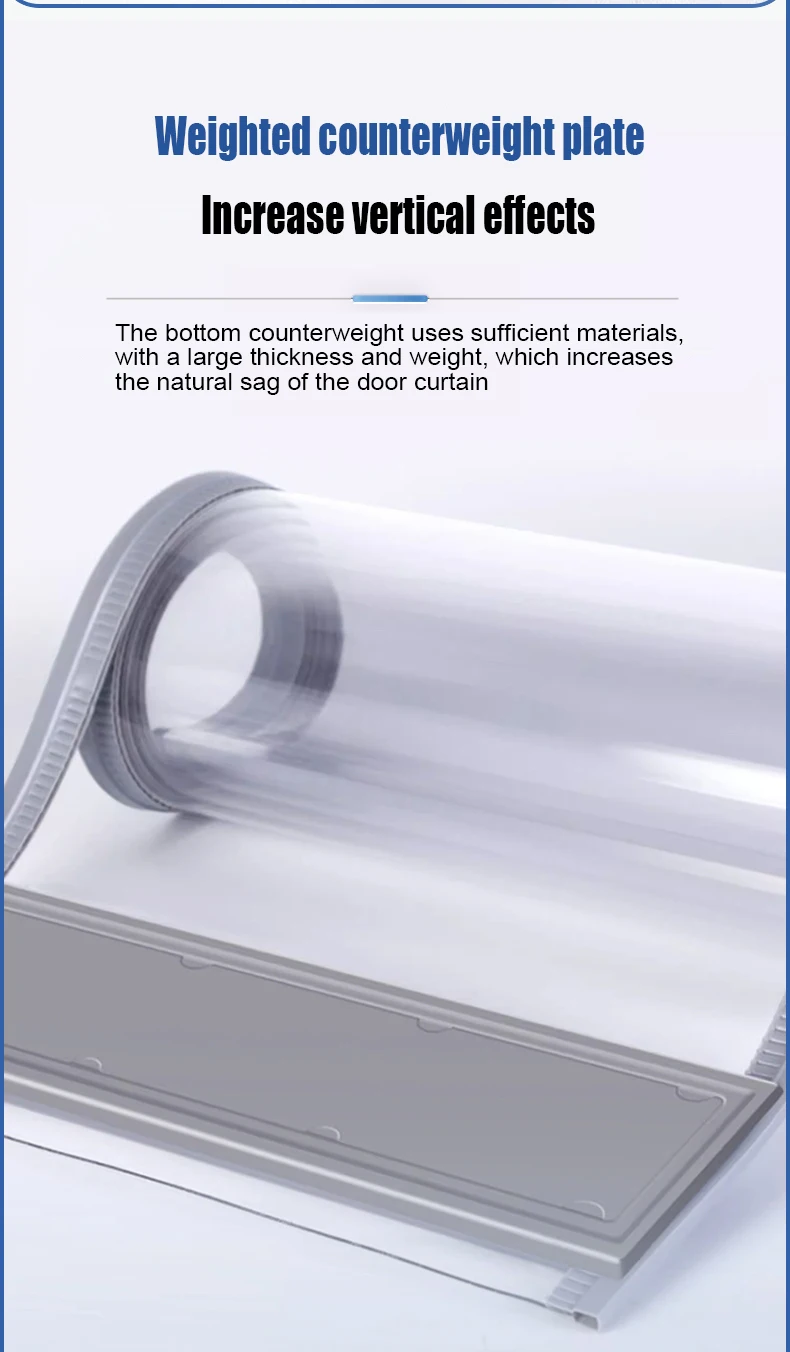 Pvc Door Folding Curtain, Plastic, PC-001 - detail 20