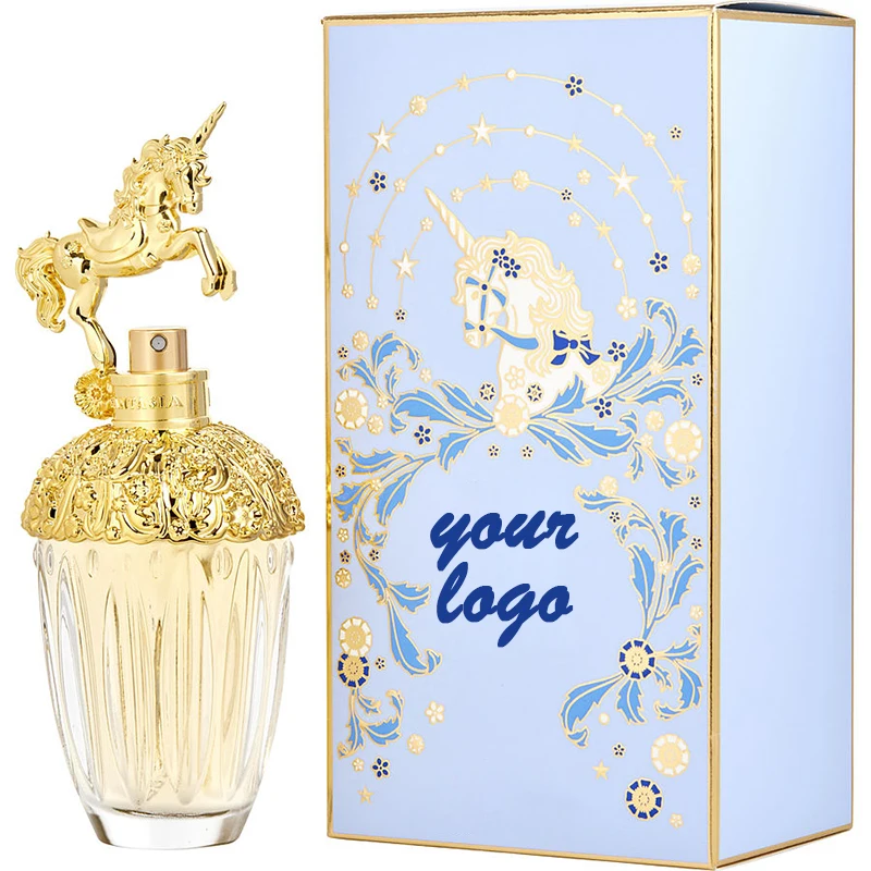 Wholesale Customized 50ml 80ml Fashionable And Creative Hot Selling Glass Spray Perfume Bottle With Silver Gold Lid
