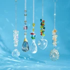 Crystal Bead Window Chandelier Parts Home Wedding Decoration Crafts Glass Hanging Ornaments