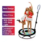 Shipping Door To Door Wedding Portable 360 Degree Photo Booth Spinner Degree Camera Photo Booth 360