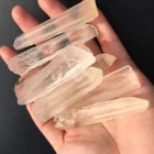 Point Rough Crystal Point Healing Lemurian Seed Crystal Wand Clear Quartz Crystal Point