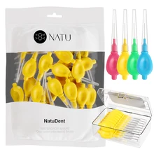 Natu Waterdrop shape One-color interdental brush Custom Disposable Toothbrush Oral Interdental Brush