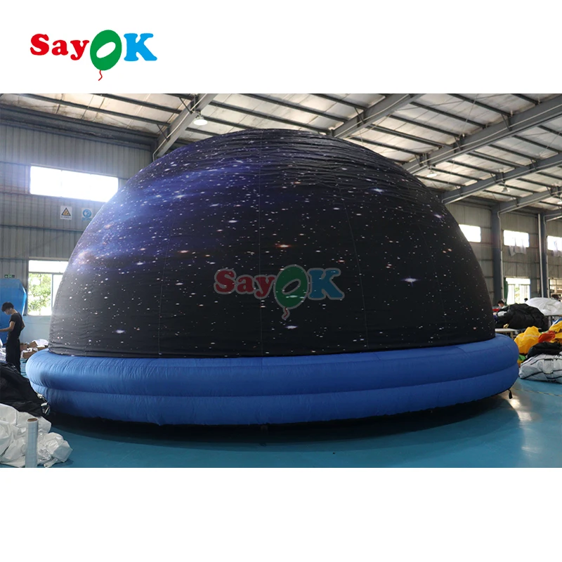 26.2ft Sunproof Easy to Install Durable Inflatable Planetarium Projection Dome Tent for Student Study and Advertising