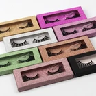 Lashes Eyelash Lashes Natural Eyelashes Full Strip Mink Lashes With Custom Packing Box