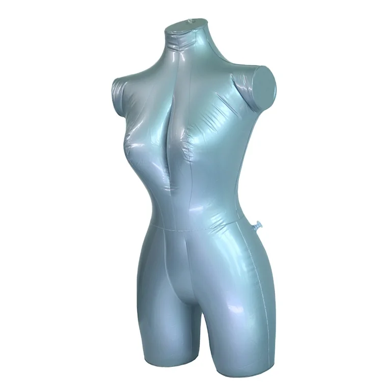 PVC Male Inflatable Model Half Body Mannequin Top Clothing Display Props 