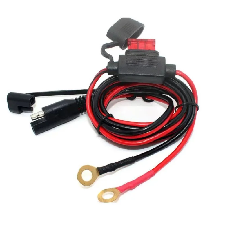 SAE To USB Charger Cable Adapter For Motorcycle Phone GPS Tablets Waterproof - Foto 6