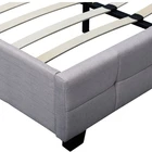 Furniture European King Size And Queen Size Bed Luxury Leather Modern Bedroom Furniture Fabric Soft Bed