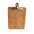 Clipboard Wooden Clipboard Custom Decorative Wood MDF Mini Logo Small Wooden Clipboard For School
