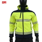 Waterproof Jacket Waterproof Lightweight Softshell High Visibility Construction Safety Reflective Jacket