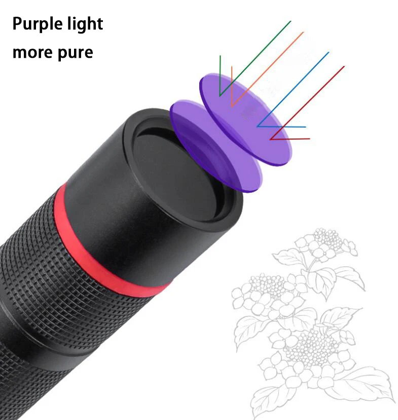 best 365nm uv flashlight