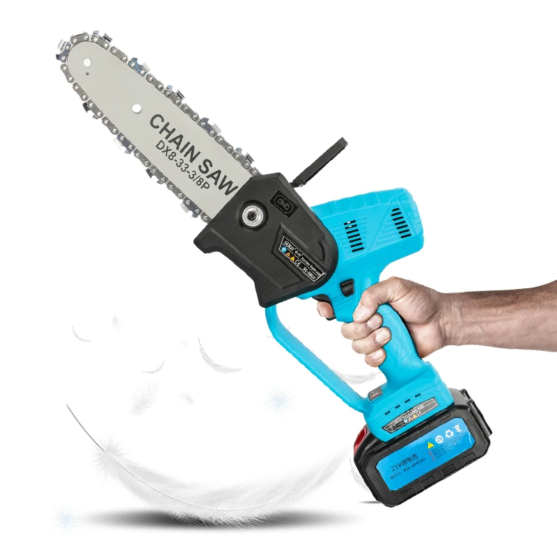 350w Mini Electric Chain Saw One-hand 