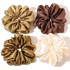 Silk Wholesale Custom Silk Scrunchie 100% Mulberry Silk Hair Scrunchies