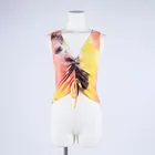 Custom Tank Tops Top Custom V Neck Gyms Tank Tops Women Plain Tie Dye Ribbed Tank Top