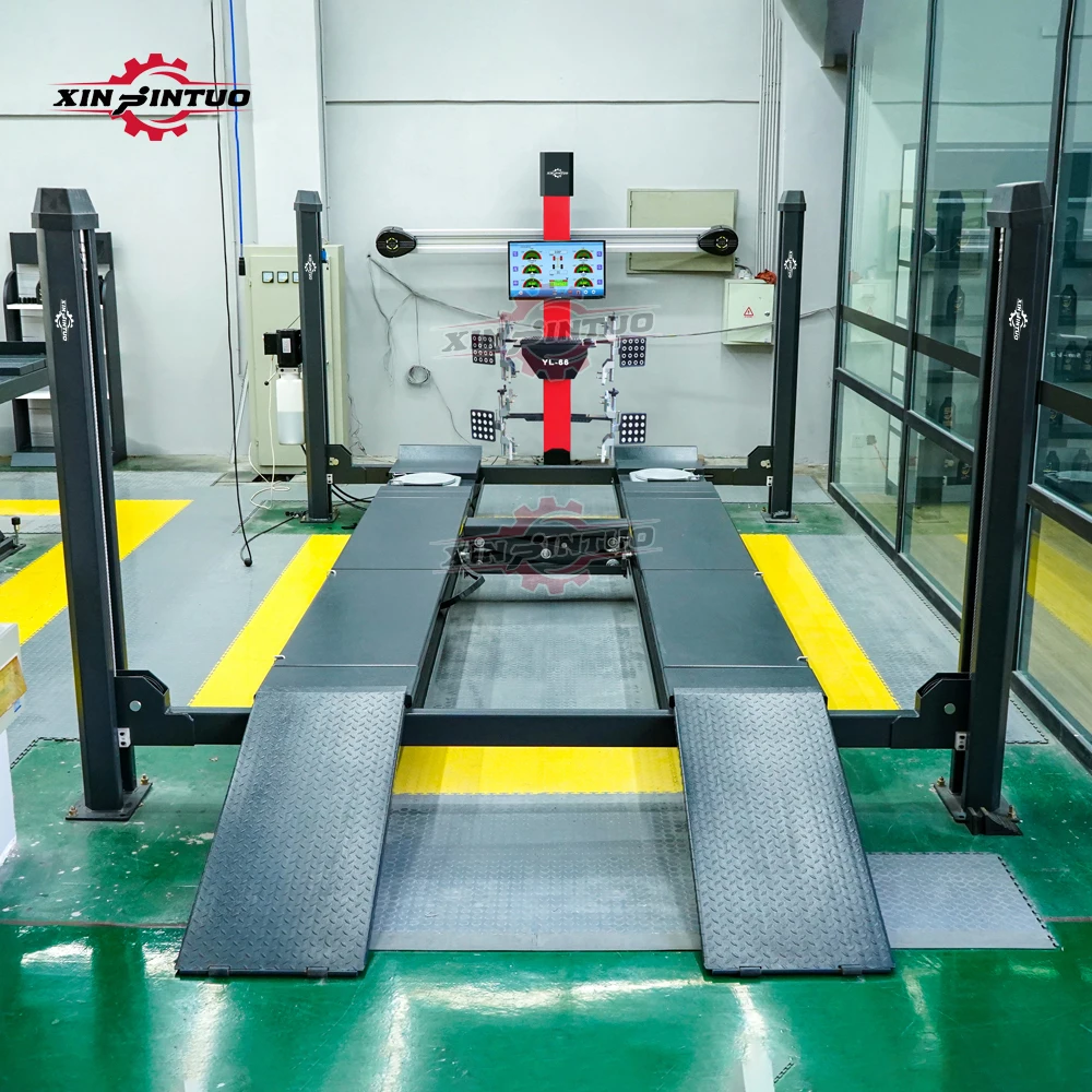 Jintuo 3d Technology Wheel Alignment Machine Most Accurate Four Wheel